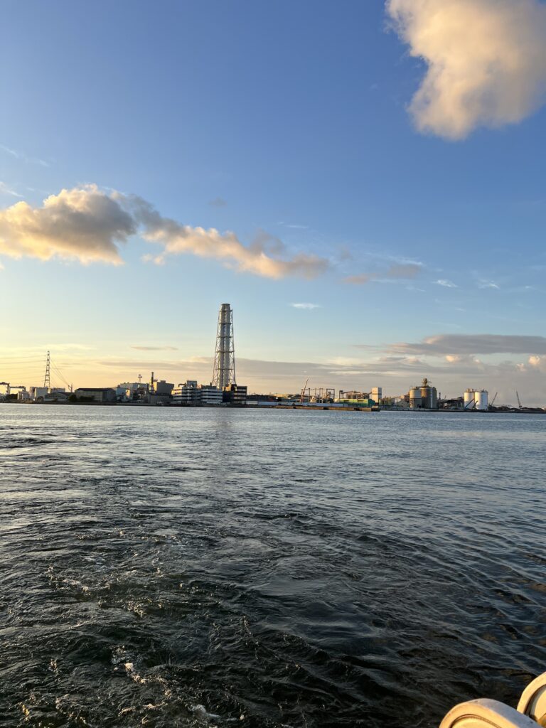 海上釣り堀水宝に行く